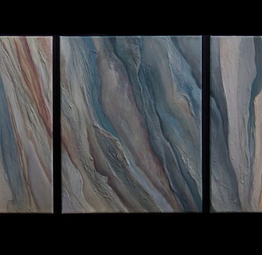 "Neutral Runoff" Acrylic $700