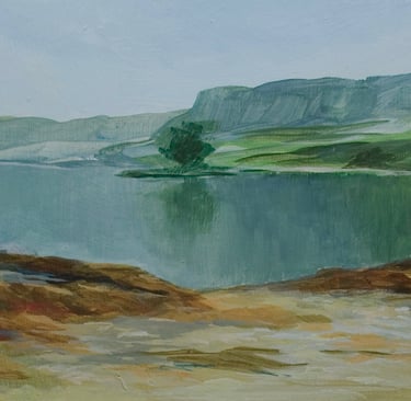 "Plockton" Acrylic $750