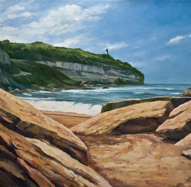 "The Sentinel" Acrylic $750