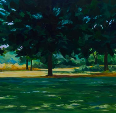 "Shade" Acrylic on Canvas $700