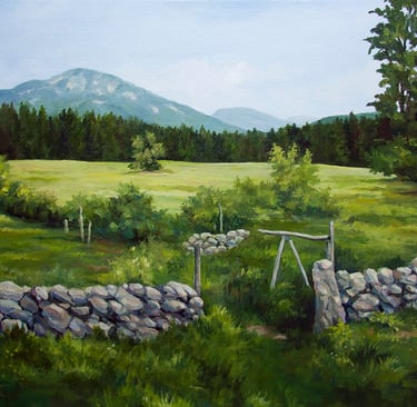 "The Meadow" Acrylic $650