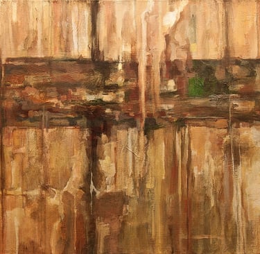 "The Wall" Acrylic $600