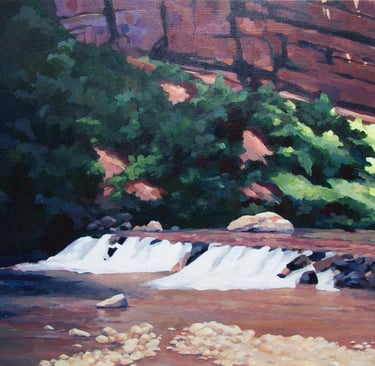 "Zion" Acrylic $800