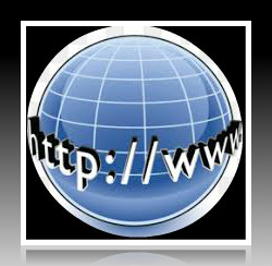 a blue globe with the word www www www / www / www / / www