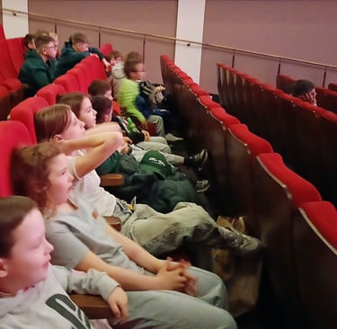 Masuria Iława wyjście do kina Super Mario GAlaxy