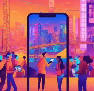 a group of people enjoying personalized experience