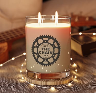 #Premium Candle, #Off the chain, #motorcycle lover, #soywax candle