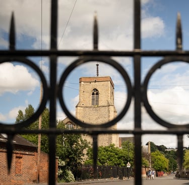 Through the gate
