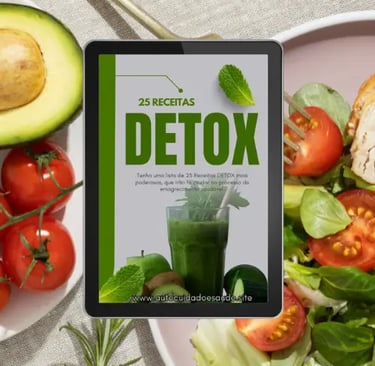 Ebook 25 Receitas Detox