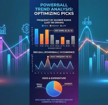 Powerball trend analysis chart
