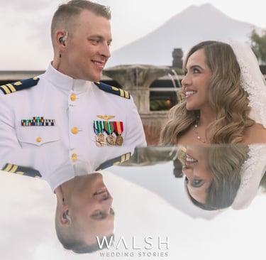 Antigua Guatemala wedding photographer- bride and groom smiling