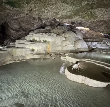 Kaklık Mağarası Yeraltı Pamukkalesi
