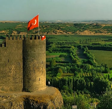 Diyarbakır'da Gezilecek Yerler | Keçi Burcu Seyir Terası