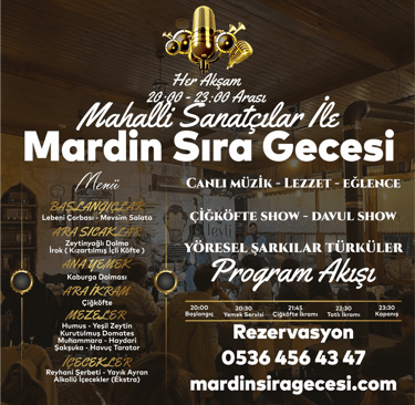 Mardin sıra gecesi fiyatları | 2025
