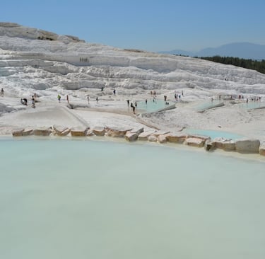Pamukkale Traventerleri | Denizli | Türkiye Gezi Rehberi