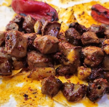 Urfa Sokak Lezzetleri: Ciğer Kebabı