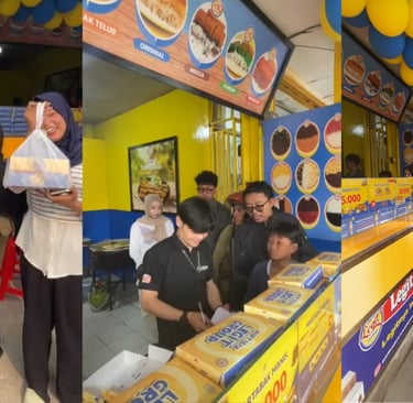 rand Opening Martabak Legit Group Padalarang 2 Berlangsung Meriah, Diskon Rp5.000 Masih Berlanjut