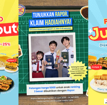 Promo Martabak Legit Group selama bulan Juli 2026