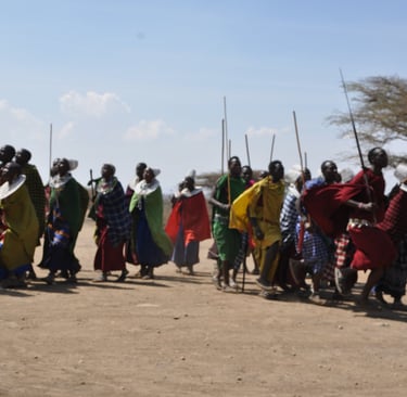 Maasai Community Dancing