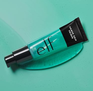e.l.f. Power Grip Primer – translucent gel makeup primer with hydrating formula and strong hold