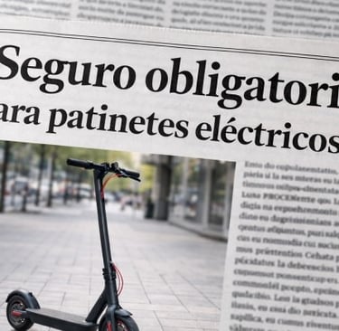 seguro obligatorio para patinetes