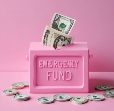 A young couple sits on a sofa with a toddler who is reaching into a black storage box labeled 'Hive Boxx'. The room has a cozy atmosphere with a well-lit background featuring a potted plant and a piece of framed art with the word 'EAT'. A white coffee table in the foreground displays various colorful toys and a mug.