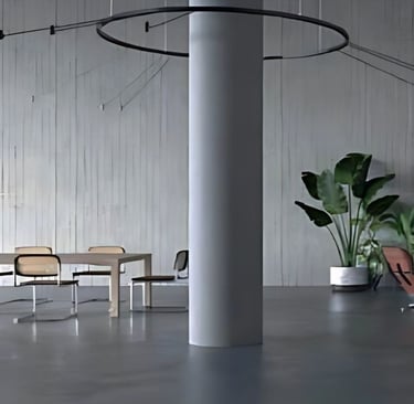 Lámpara colgante CRONEK Aro de diseño circular suspendida, ideal para grandes espacios modernos o comedores
