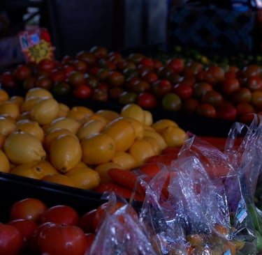 fresh produce fruits and vegetables at Signal KPD Market by GlobalKitc KPD Avenue Kota Kinabalu.