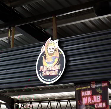 Juragan Sambal at Signal Food Square by GlobalKitc Kota Kinabalu.