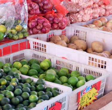 fresh produce fruits and vegetables at Signal KPD Market by GlobalKitc KPD Avenue Kota Kinabalu.