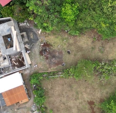 Land survey and boundary verification process in Bali for foreign property buyers