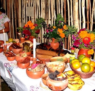 altar de janal pixan plano