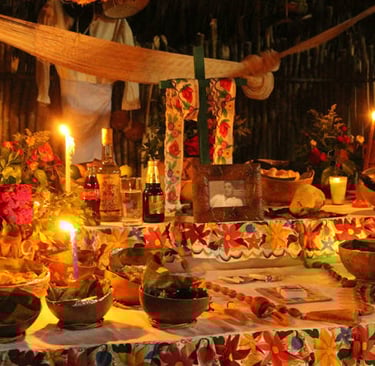 Altar de Janal Pixan en Quintana Roo