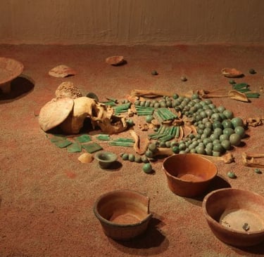 Ofrendas funerarias mayas