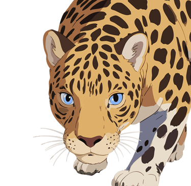 Thumbnail of Leopard graphic art print — Primal Gaze.
