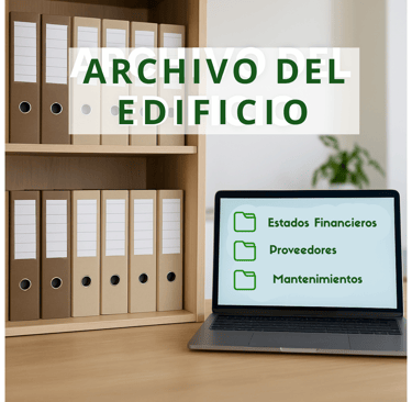 Gestión de archivo físico y digital en edificio multifamiliar para una administración eficiente