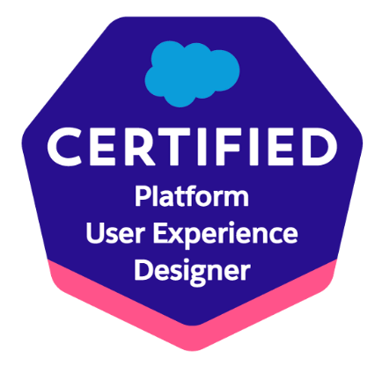 Platform User Experience Designer Certification Logo