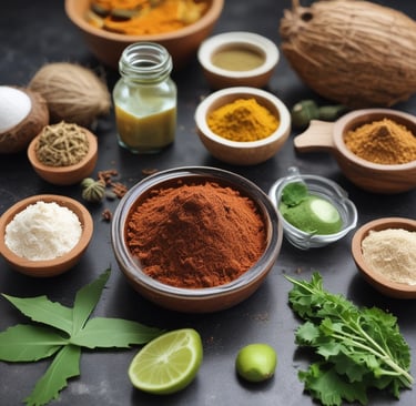 Several coconuts with rough, brown husks are piled closely together. A container of Forager Project Dairy-free Cashewgurt Coconut Yogurt alternative is placed in front, prominently displaying its label and branding.