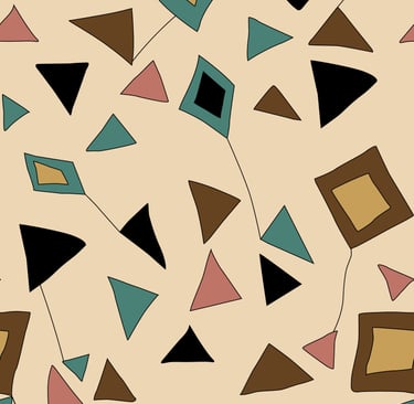 “Organic yellow petal pattern on neutral base — soft and earthy.”