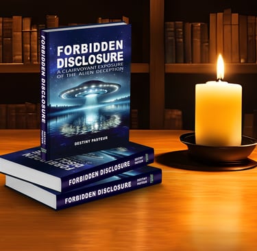 Book cover for Forbidden Disclosure: A Clairvoyant Exposure of the Alien Deception