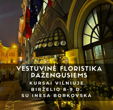Vestuvinės floristikos kursai