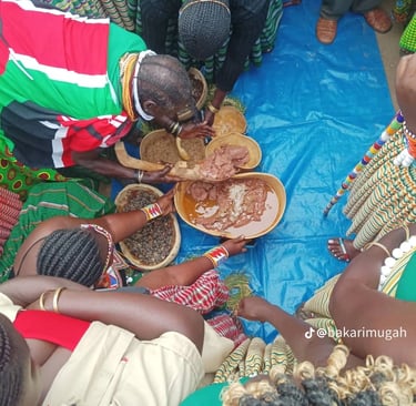 karimojong's food.