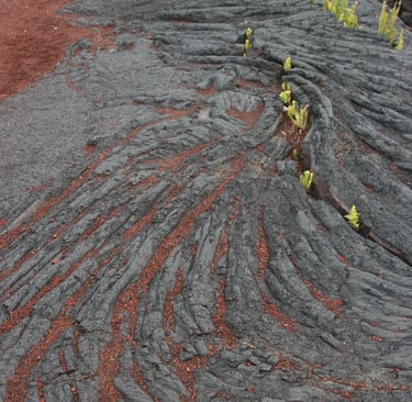 Lava Flows, Hilo, Hawaii