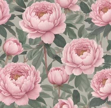 A beautifully arranged display of artisanal press on nails in soft pink tones.