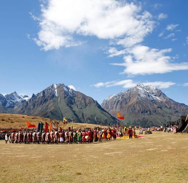 During-The-Fourth-Edition-Of-Royal-Highland-Festival-At-Laya-Bhutan