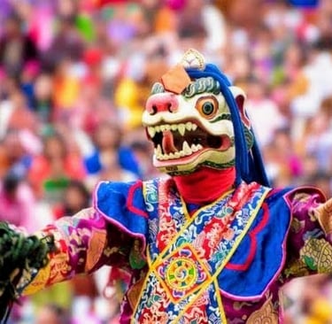 maksed-dancer-during-thimphu-tshechu-fevstial