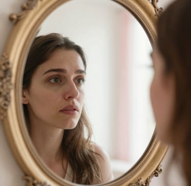 Mirror work exercise for clearing subconscious blocks to successful manifestation