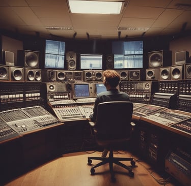 A vibrant SoundCloud logo with musical notes.