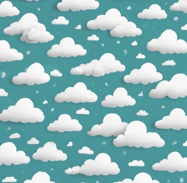 A collection of colorful digital stickers displayed on a pastel background.