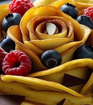 Omelette Dolce- Ricetta croccante con marmellata e noci